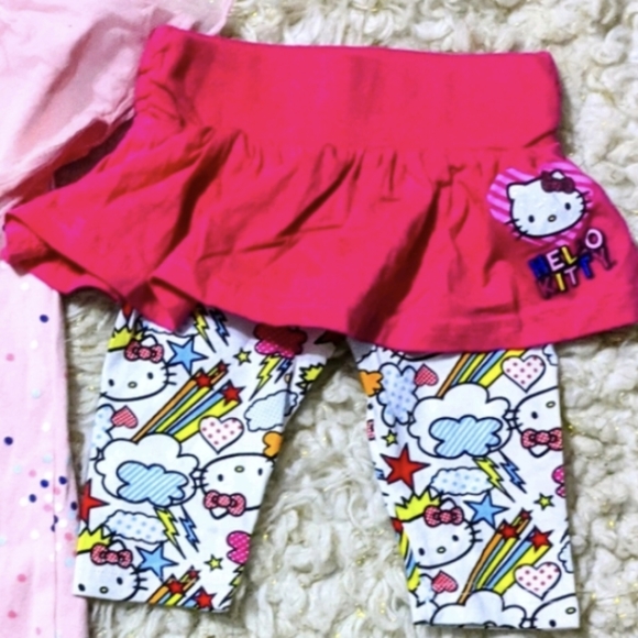 Sanrio Bottoms Hello Kitty Skirt And Leggings 2 M Poshmark